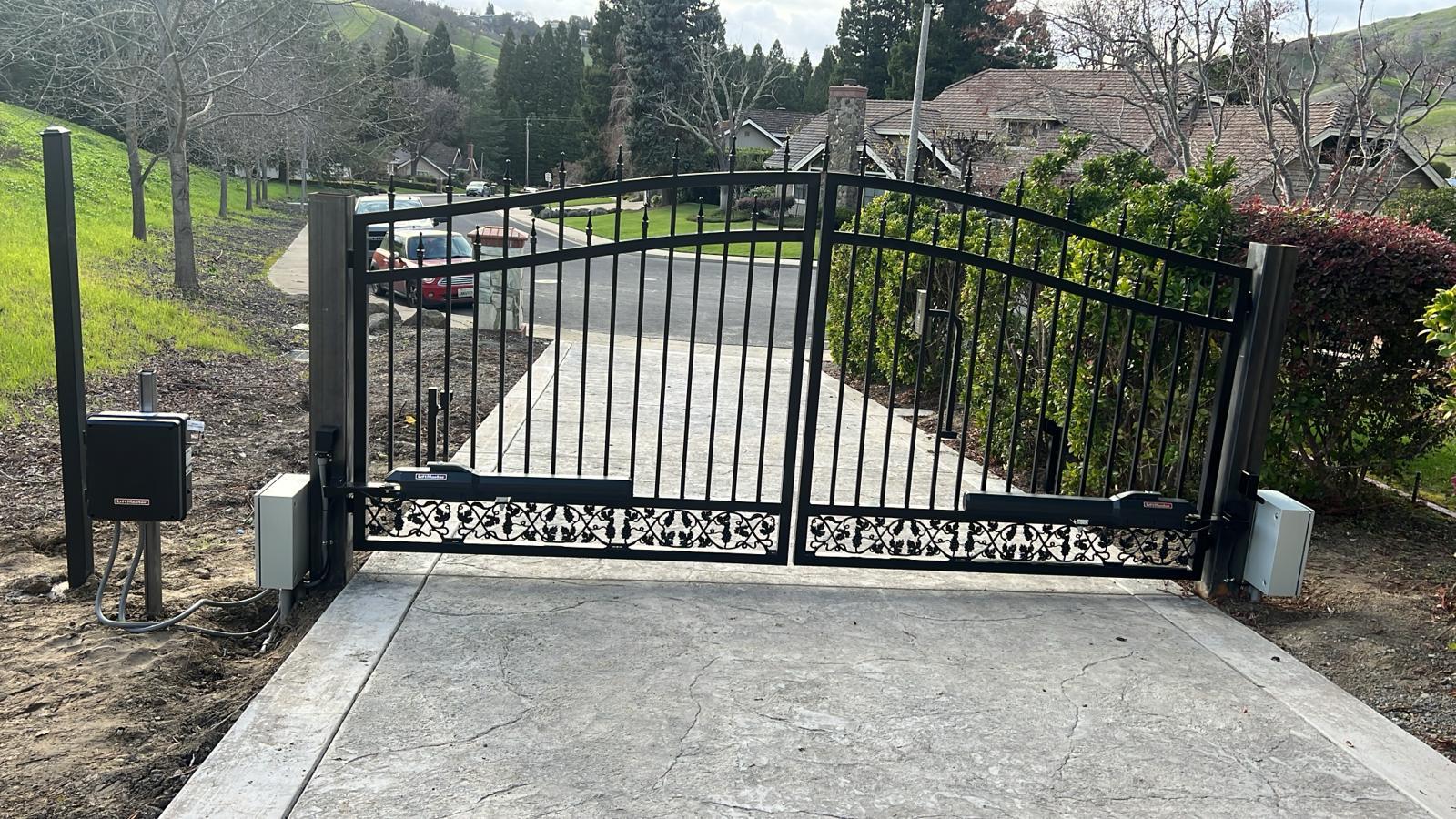 Steel gate design — Bay Area, CA